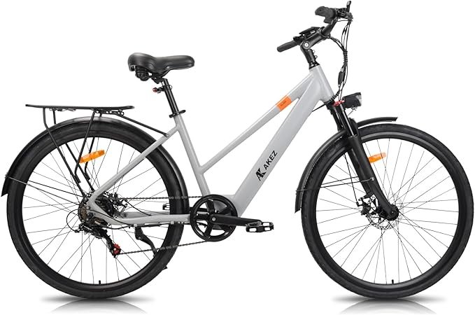 412Z76P_bKL._AC_US40_f06f768a-71a3-4612-bd90-c2db4c22c2a4.jpg Hyuhome 700C 27.5'' Electric Bikes - Image 1