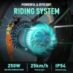 HITWAY 26" 4.0 Fat Tire Electric Bike - Image 2