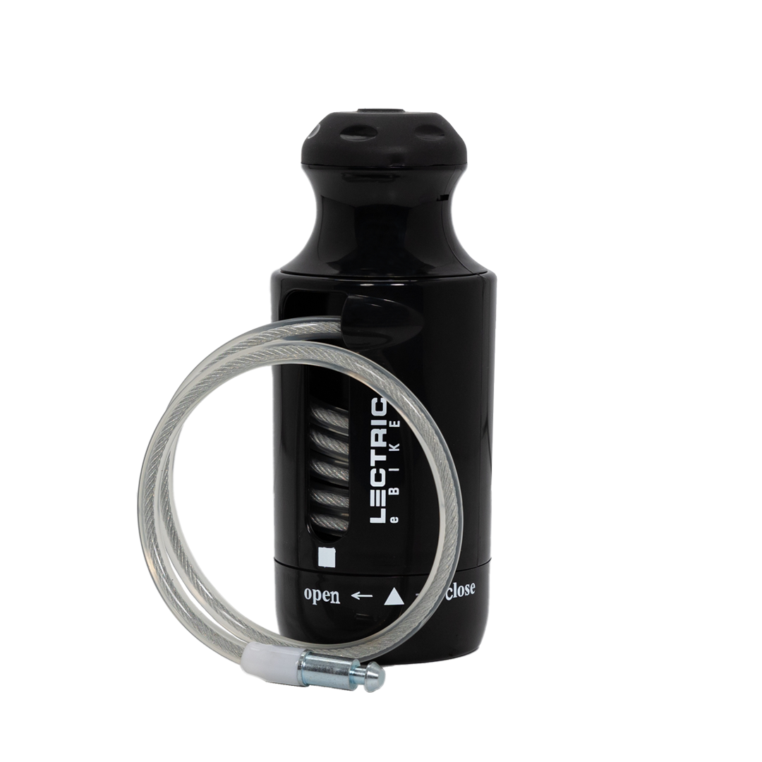BottlelockfrontCableOut.png Bottle Shaped eBike Lock - Image 1