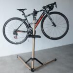 Bike Rack Holder Storage Bicycle Repair Stand Aluminum Alloy Bike Work Stand Professional Bicycle Repair Tools Adjustable Fold - Image 3