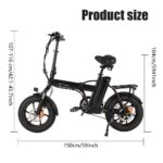 CMACEWHEEL AC16 Folding Electric Bike - UK - Image 3
