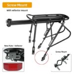 Deemount Heavy Duty Bicycle Luggage Carrier Rear Cargo Rack Stand 24-29'' Bike Trunk 100 KGS Load Fit 4.0 ‘’ Fat Bike Tire - Image 11