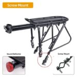 Deemount Heavy Duty Bicycle Luggage Carrier Rear Cargo Rack Stand 24-29'' Bike Trunk 100 KGS Load Fit 4.0 ‘’ Fat Bike Tire - Image 9