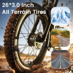 GUNAI GN68 2000W Dual Motor Electric Bike - UK - Image 12