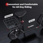 iScooter i12 Electric Scooter With Seat & Carry Basket - Image 10