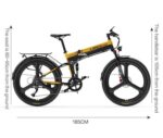 LANKELEISI XT750 Sports Version Electric Folding Bike - Image 9